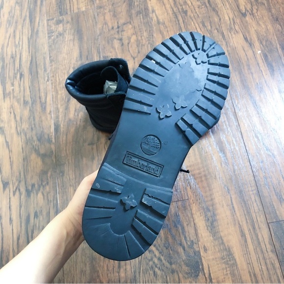 Timberland • Waterville 6" Waterproof Lug Sole Booties black leather lace up - Picture 12 of 14